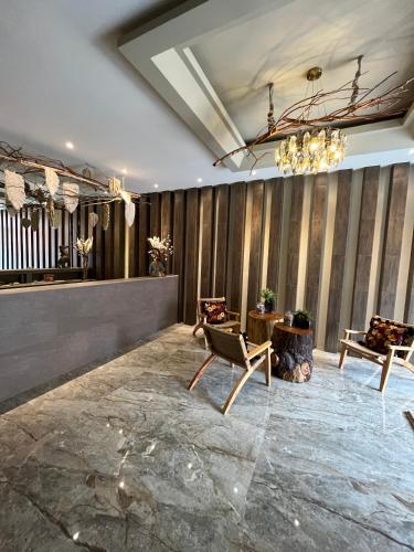 Χώρος καθιστικού στο Zen Suites by Regente