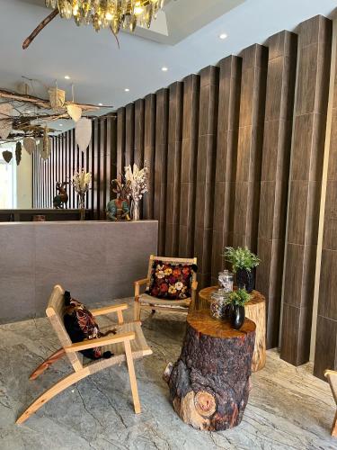 Χώρος καθιστικού στο Zen Suites by Regente