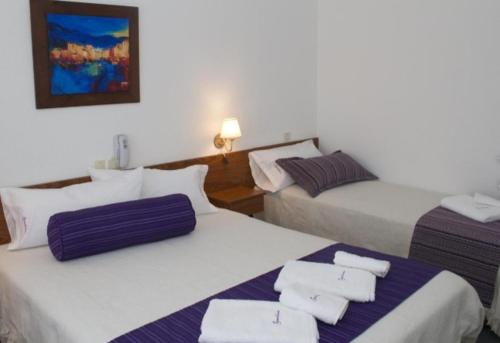 Postel nebo postele na pokoji v ubytování Carolina Hotel