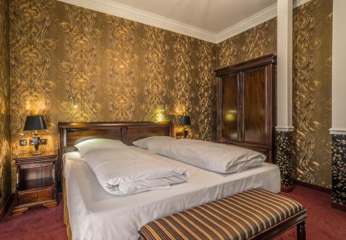 Postel nebo postele na pokoji v ubytování Myer's Hotel Berlin