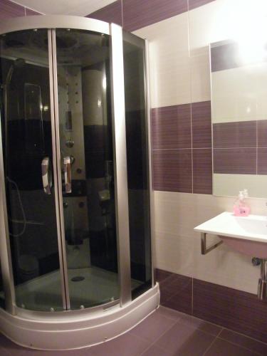 Koupelna v ubytování Hostal Dulcinea