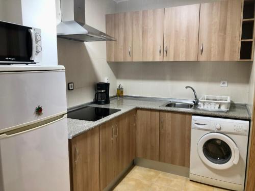 Kuchyňa alebo kuchynka v ubytovaní Apartamento en el Centro de Málaga
