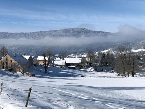 Ferme des deux Frères, Autrans, Vercors semasa musim sejuk