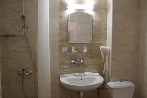 Et badeværelse på Hotel Onyx