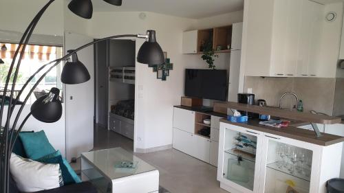 Garden and beach sea view apartment Cannes photo 41