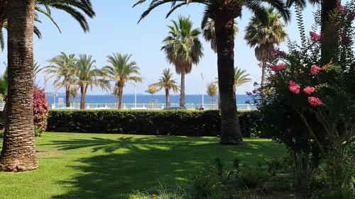 Garden and beach sea view apartment Cannes photo 46