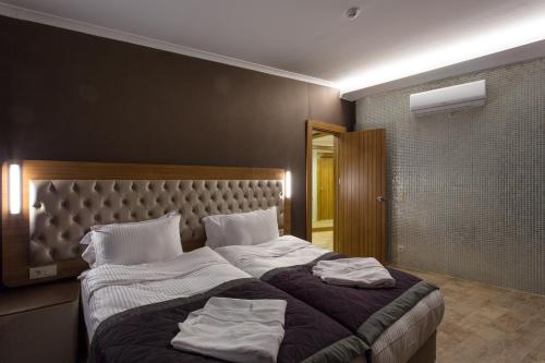 Katil atau katil-katil dalam bilik di Michell Hotel & Spa - Adult Only - Ultra All Inclusive