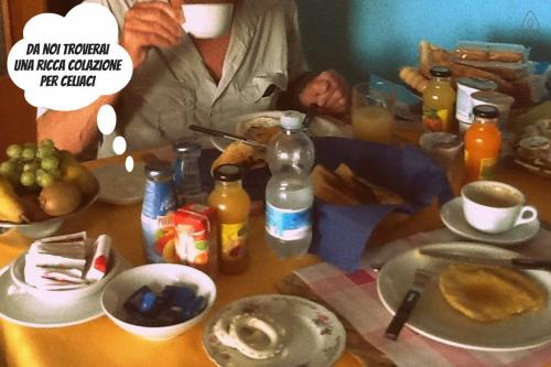 Nourriture dans le B&B/chambre d'hôtes ou à proximité