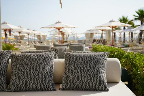 Χώρος καθιστικού στο Hotel Lungomare