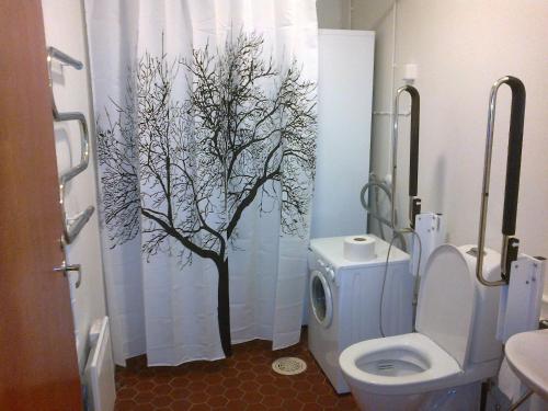 Ванная комната в Holiday Home Ivalo