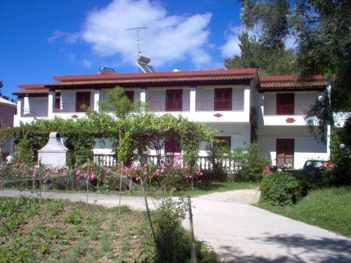 A garden outside Alexandros Studios