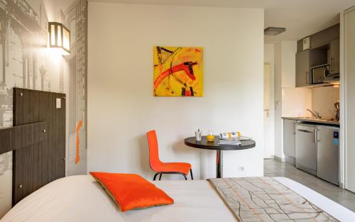 蒙佩利爾的住宿－蒙彼利埃千禧拉格朗日公寓式酒店，相簿中的一張相片