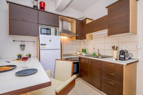Η κουζίνα ή μικρή κουζίνα στο cozy panta