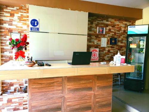 Predvorje ili recepcija u objektu Amaris Hotel