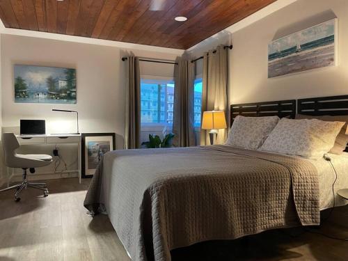 Ένα ή περισσότερα κρεβάτια σε δωμάτιο στο Shares View Luxury Apt