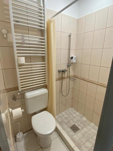 Kúpeľňa v ubytovaní Kalcit Tourist Motel
