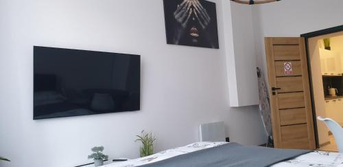 A television and/or entertainment center at Apartamenty Rynek R