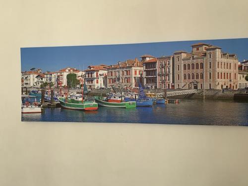 Fotografie z fotogalerie ubytování Biarritz centre, près Avenue de Verdun, cosy Apt 2 pieces , salon , chambre séparé, rue très calme à 10 minutes à pied de la grande plage v destinaci Biarritz