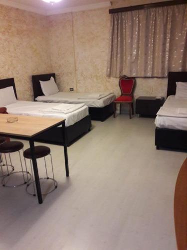 hotel amberにあるベッド