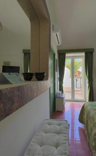 Χώρος καθιστικού στο B&B "i Magi"
