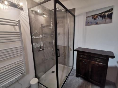 Ванная комната в La suite du beffroi
