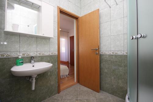 Koupelna v ubytování Studio Vinisce 8660d