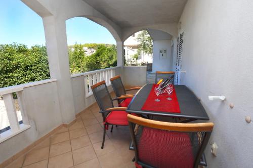 Balkón nebo terasa v ubytování Apartments by the sea Trogir - 8683