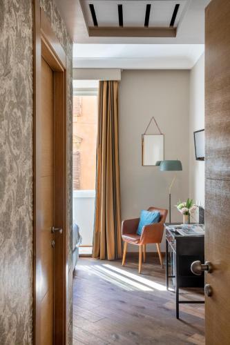 Posezení v ubytování Boutique Hotel Galatea