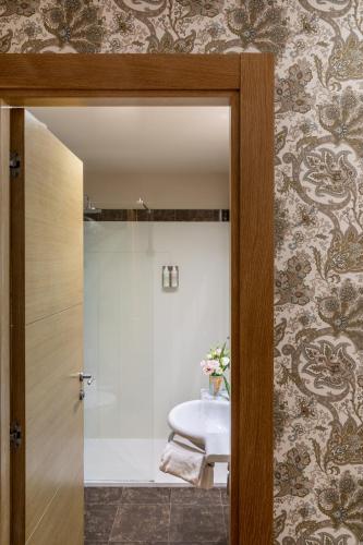 Koupelna v ubytování Boutique Hotel Galatea