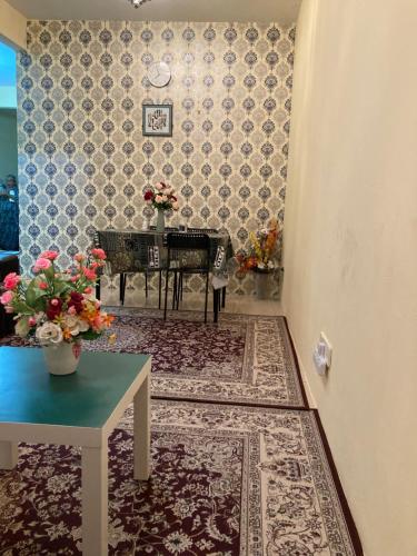 Χώρος καθιστικού στο Cikgu Me Homestay