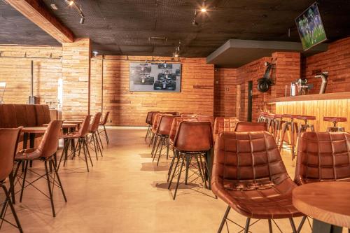 Ο χώρος του lounge ή του μπαρ στο 3HB Guarana - All Inclusive