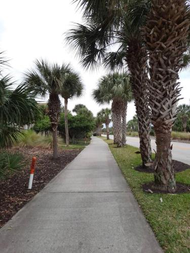Κήπος έξω από το Retreat at Hammock Dunes Beach, Palm Coast