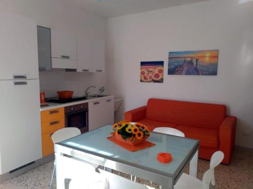 Residence Arcobalenoにあるキッチンまたは簡易キッチン