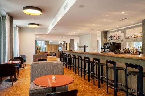 Lounge nebo bar v ubytování Hotel Heiden - Wellness am Bodensee