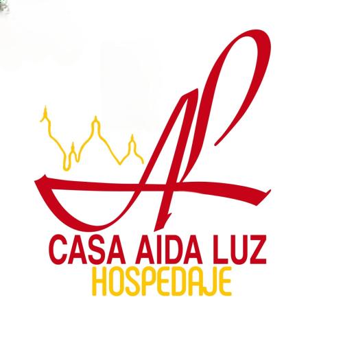 una etiqueta para una mezquita con una cruz y las palabras "casa adria u" en CASA AIDA LUZ, en Cuenca