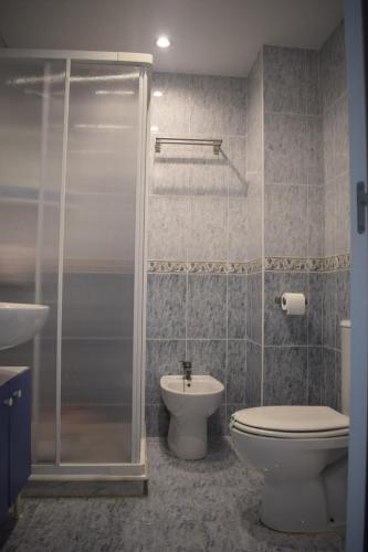 Koupelna v ubytování MARAVILLOSO APARTAMENTO VILANOVA DE AROUSA