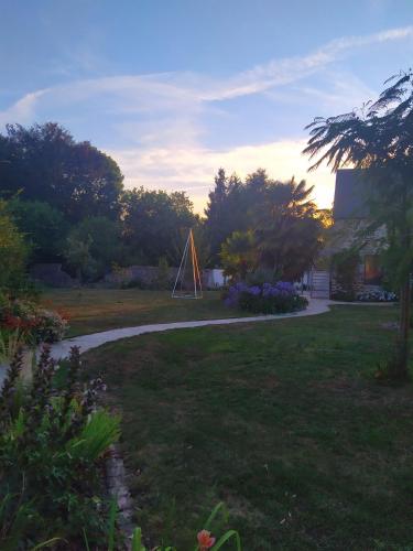 Κήπος έξω από το CLOS FEBURON, entre mer et forêt