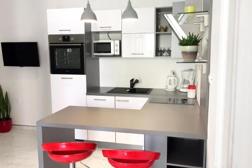 Apartments with parking space Novi Vinodolski - 5488