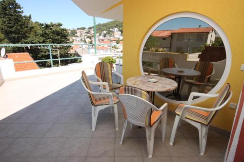 Μπαλκόνι ή βεράντα στο Apartments with a parking space Baska Voda, Makarska - 6785