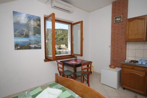 Kuchyň nebo kuchyňský kout v ubytování Apartments by the sea Zaklopatica, Lastovo - 8346