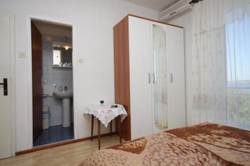 Koupelna v ubytování Double Room Tkon 8377b
