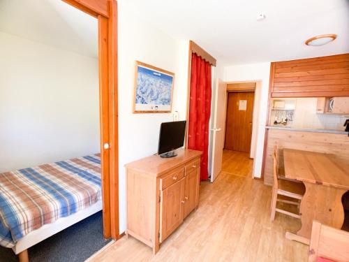 Appartement lumineux aux pieds des pistes avec balcon