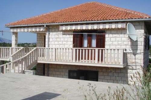 Balkón nebo terasa v ubytování Apartments with a parking space Povlja, Brac - 8628