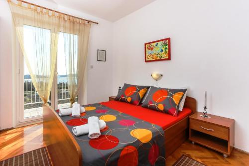 Ruang duduk di Apartments with a parking space Brsecine, Dubrovnik - 8548