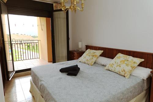 Postel nebo postele na pokoji v ubytování Apartamento Los Maños de Oroel