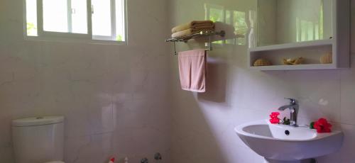Bilik mandi di Dan Zoranz Self Catering Guest House