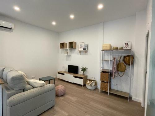 Posezení v ubytování Apartamento en casco histórico de Córdoba/piscina