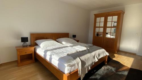 Postel nebo postele na pokoji v ubytování Chebello