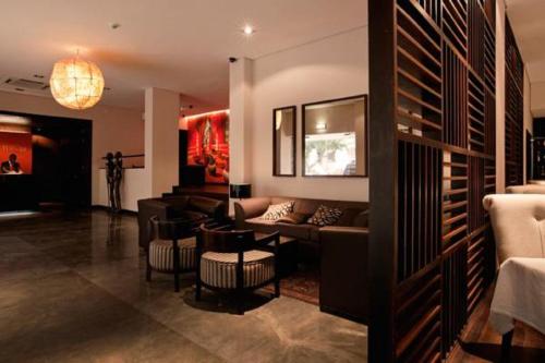 Lobbyn eller receptionsområdet på Hotel Tivoli Beira