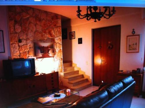 Posezení v ubytování B&B Torre Pelosa
